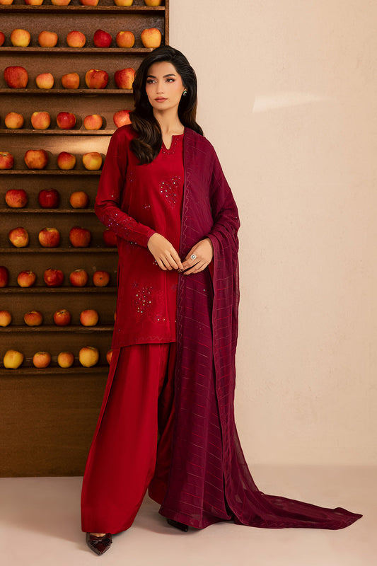 Vanya | Silk Edit | SL-22 - Luxury Dress - available at Maria Faisal in UK and USA.