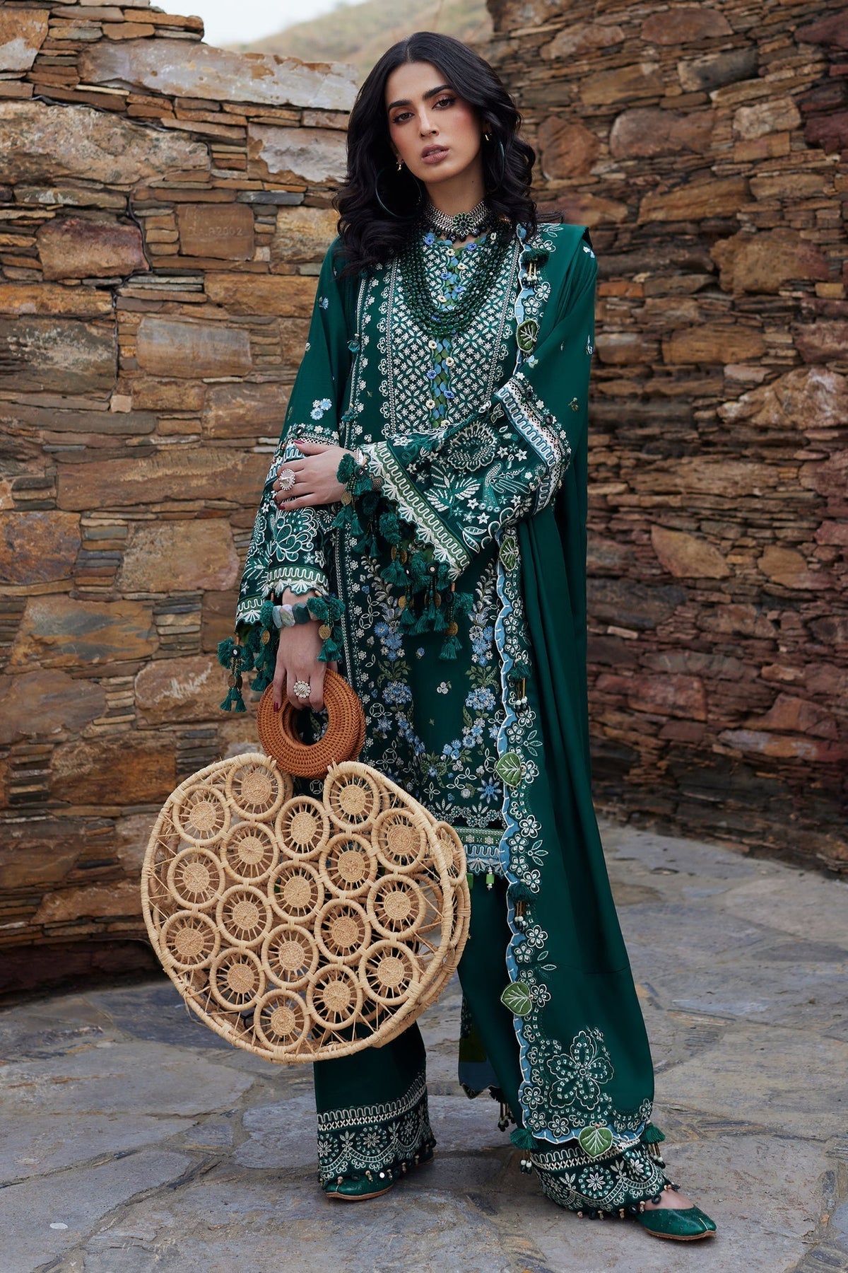 Elan | Winter Collection 24 | EVANIA (EW24-08) - Ladies Clothes - Maria Faisal