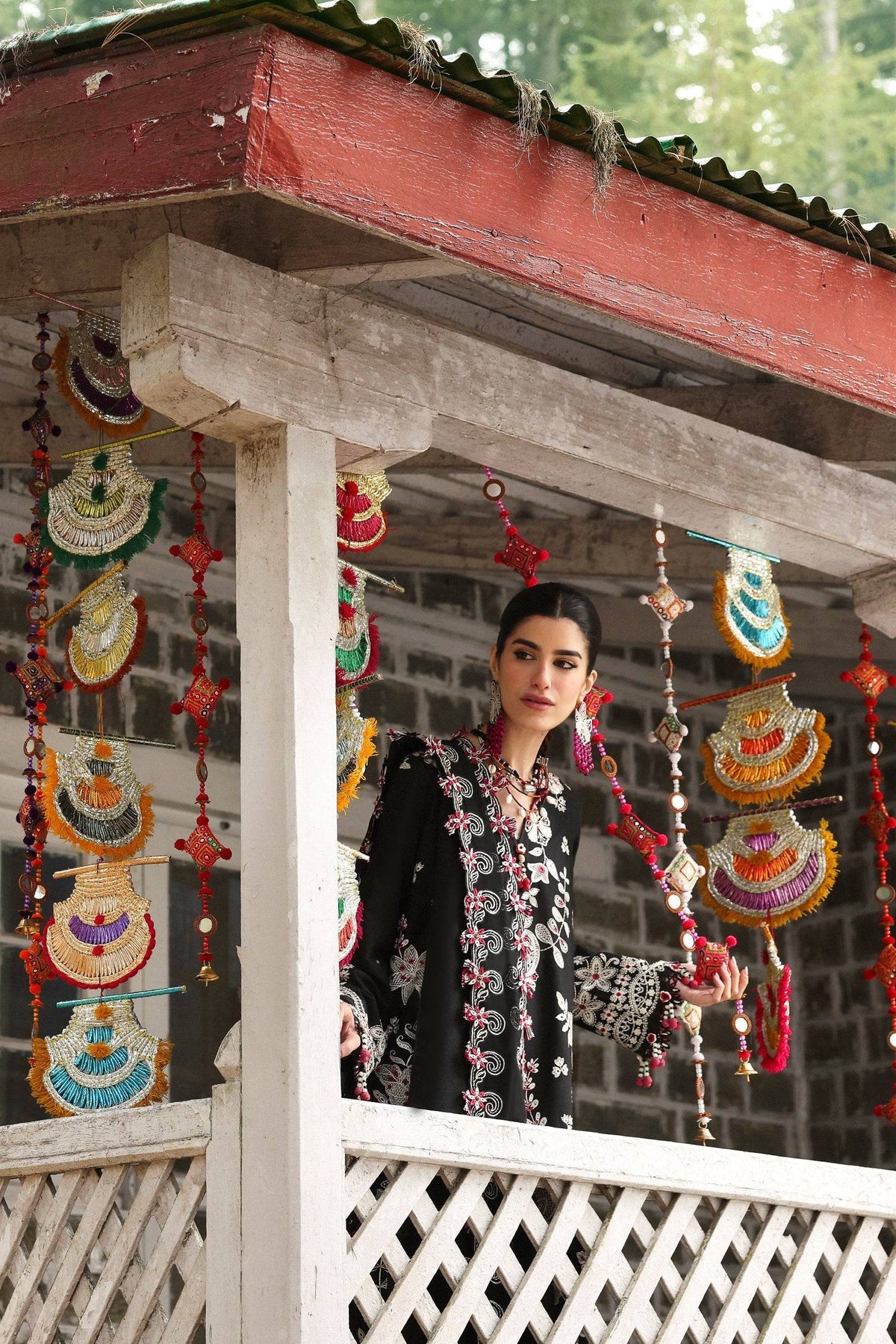 Zaha | Lawn 25 | AABROO (ZL25-05 B) by Maria Faisal - Registered Vendor of : Zaha - type : Ladies Clothes - 100% original wedding dresses