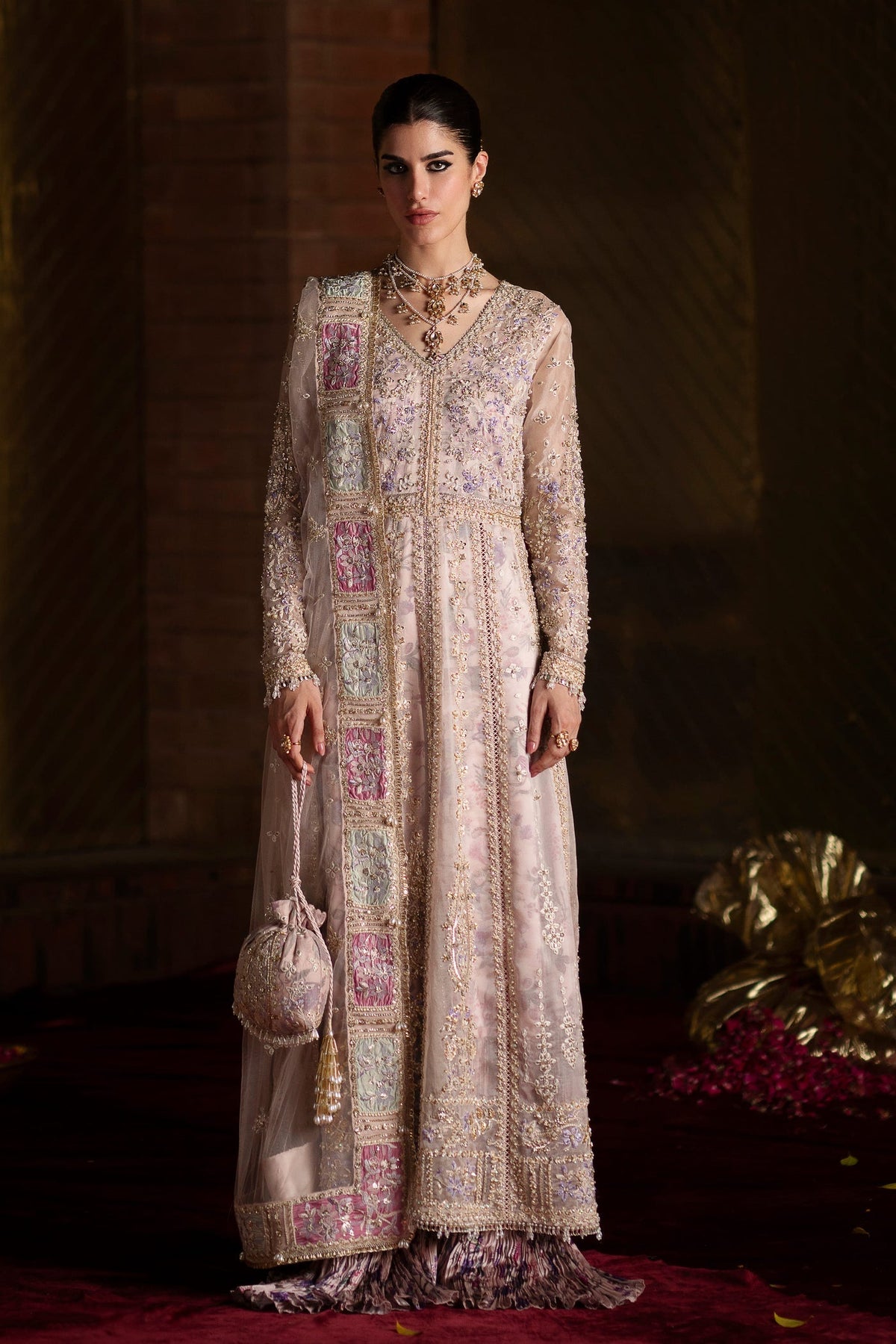 Saad Bin Shahzad | Laavni Formals | AYSEL - Formal Dress - available at Maria Faisal in UK and USA.
