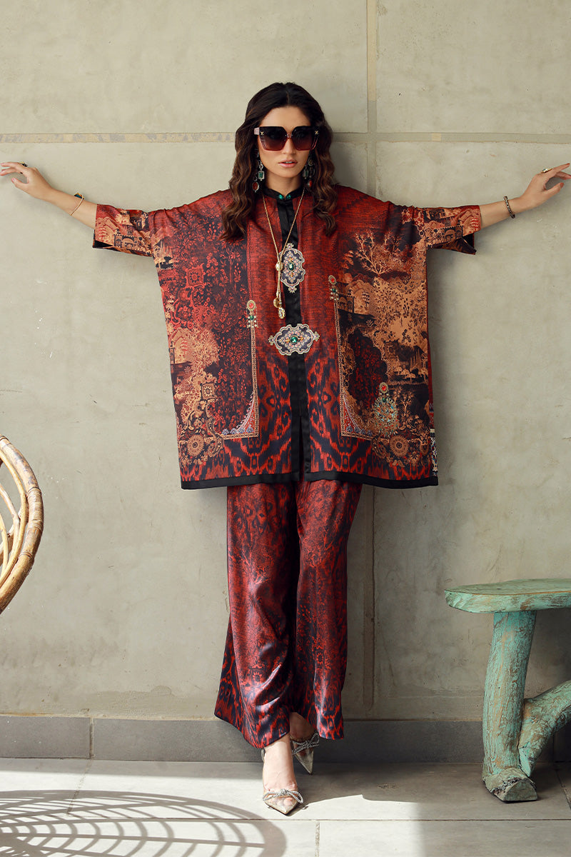 Wardha Saleem | Luxury Pret Fusion Wear | HAZEL (2PC) - Ladies Clothes 