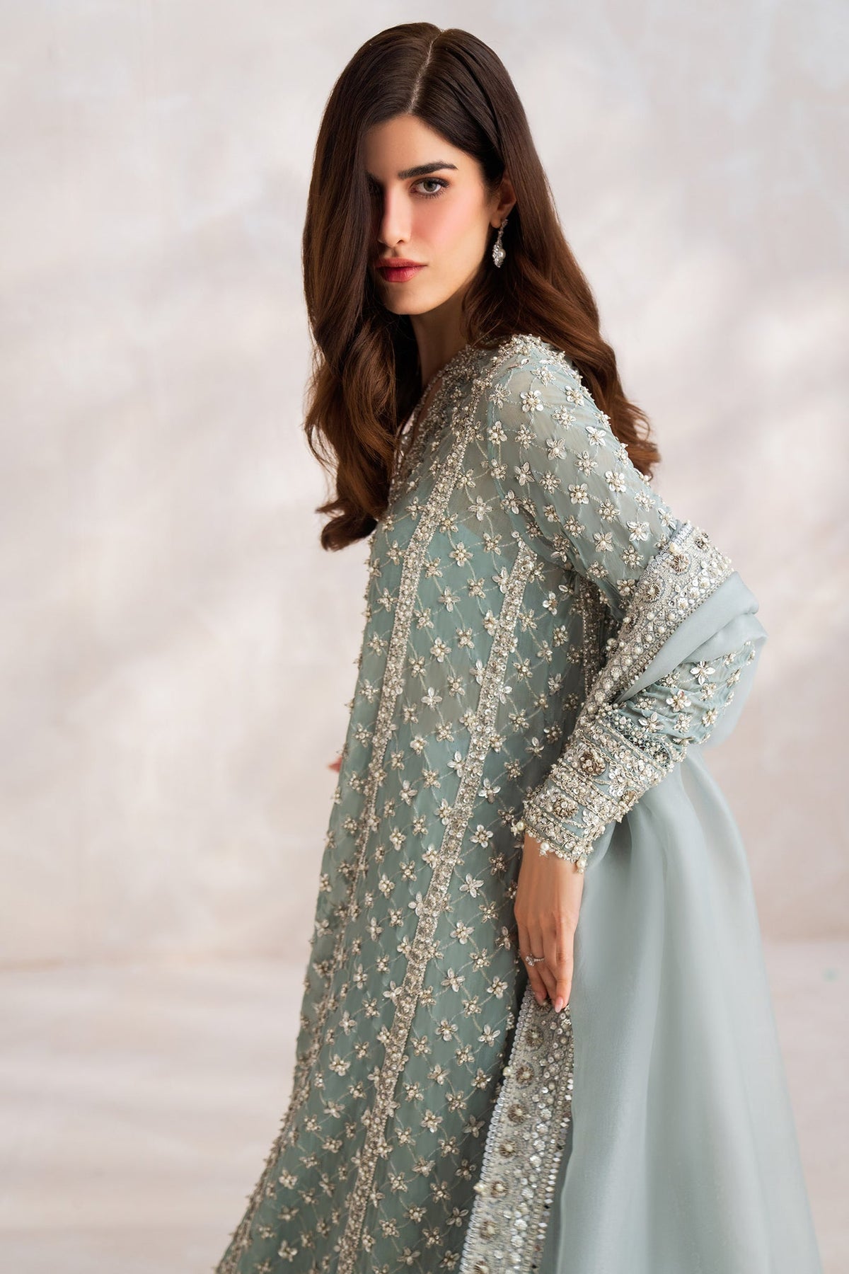 Elan | Wedding Formals | CELESTINE (EP-21214) - Formal Dress - available at Maria Faisal in UK and USA.
