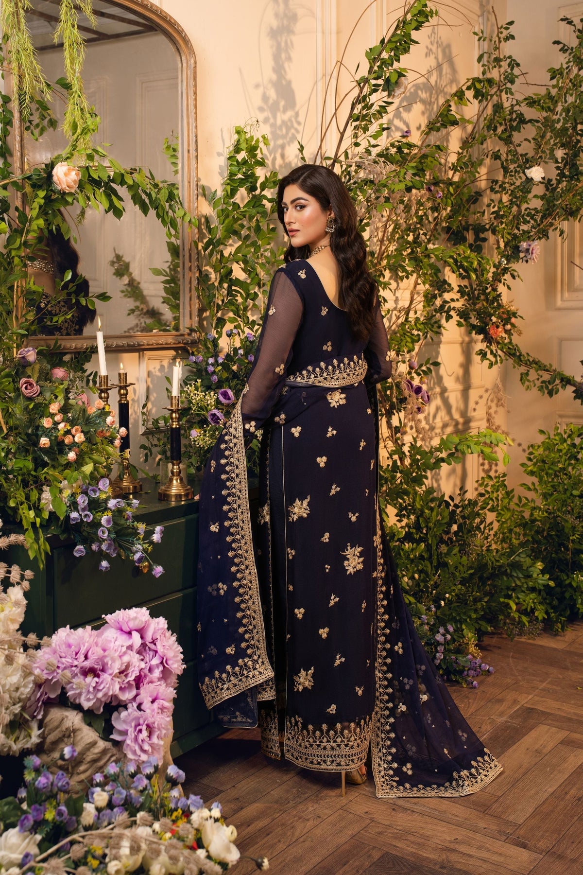 Hemstitch | Festive Edition 24 | Elle - Ladies Clothes - Maria Faisal