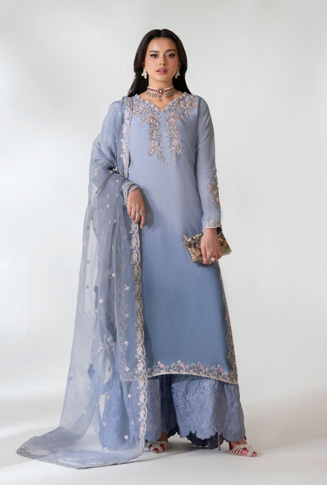 AJR Couture | Luxe Pret 25 | Drape Divine - Ladies Clothes - Maria Faisal