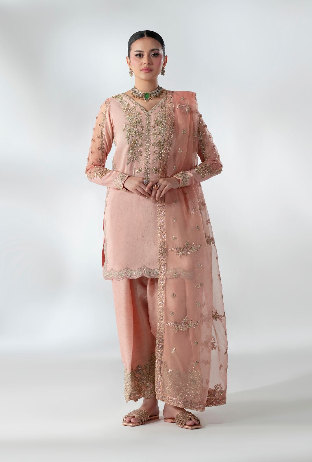 AJR Couture | Luxe Pret 25 | Ankara Allure - Ladies Clothes - Maria Faisal
