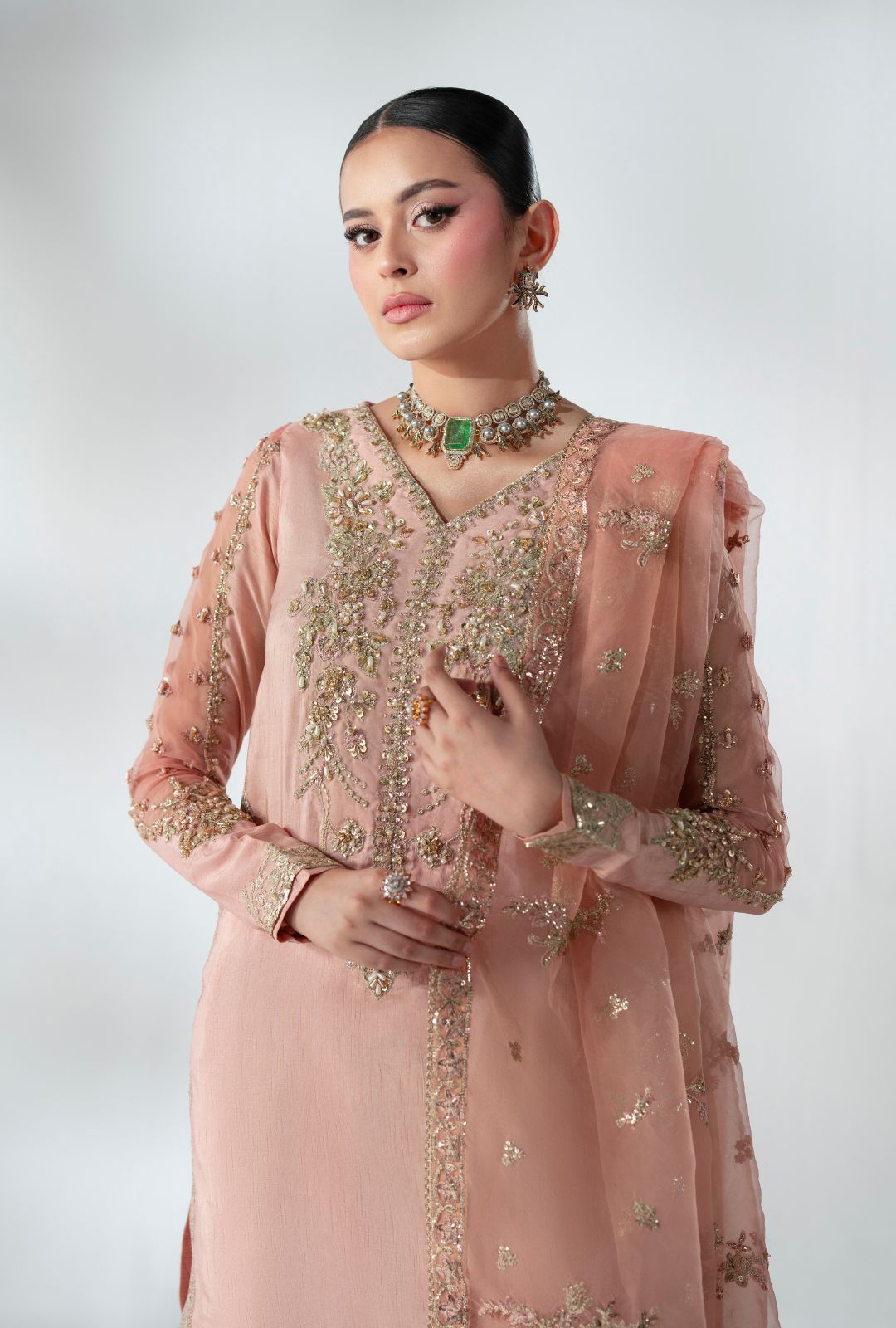 AJR Couture | Luxe Pret 25 | Ankara Allure - Ladies Clothes - Maria Faisal