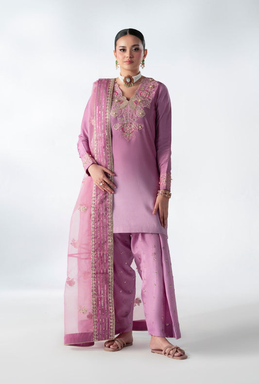 AJR Couture | Luxe Pret 25 | Floral Fusion - Ladies Clothes - Maria Faisal