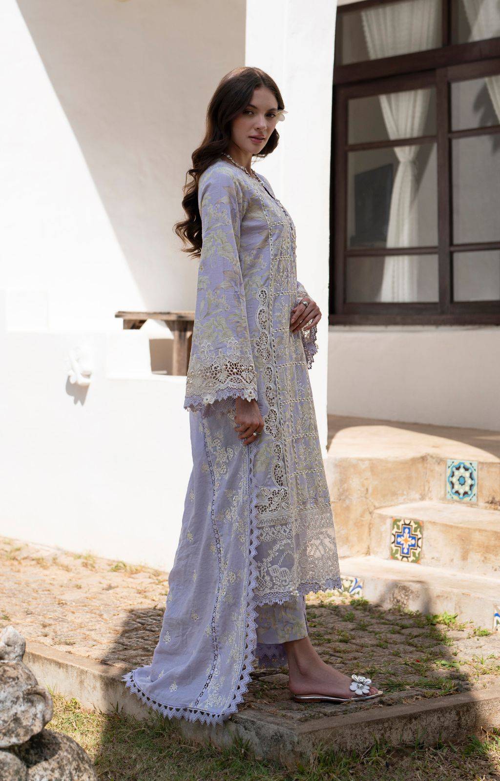 AJR Couture | Printakari Lawn 25 | Vista by Maria Faisal - Registered Vendor of : AJR Couture - type : Ladies Clothes - 100% original wedding dresses