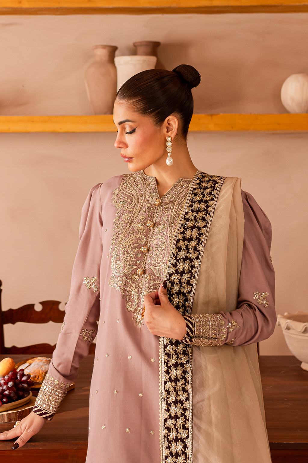 Vanya | Velvet Formals 24 |  KV-56 - Ladies Clothes - Maria Faisal