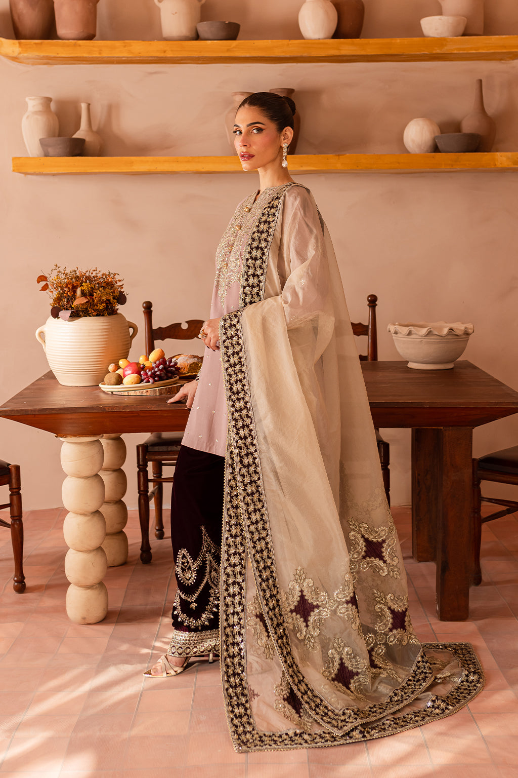 Vanya | Velvet Formals 24 |  KV-56 - Ladies Clothes - Maria Faisal