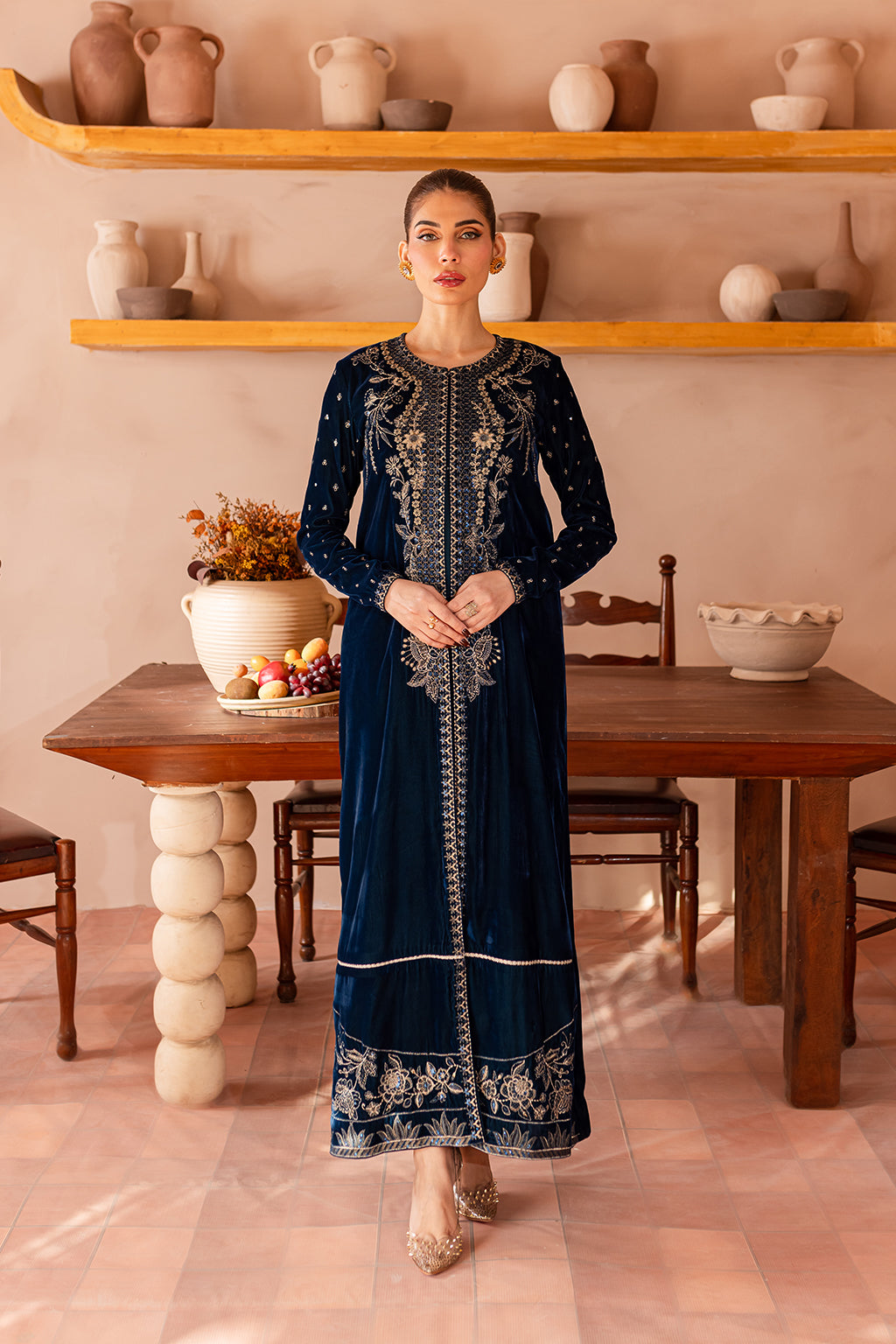 Vanya | Velvet Formals 24 |  KV-54 - Ladies Clothes - Maria Faisal