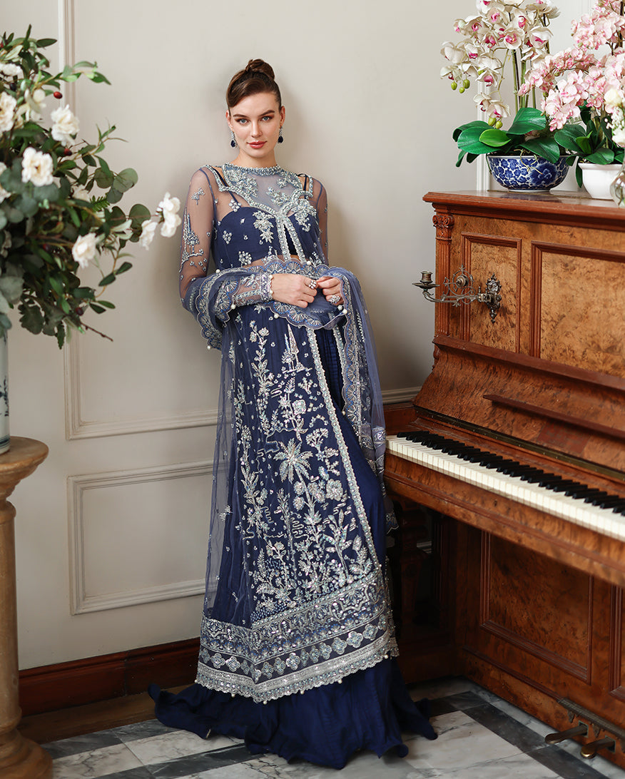 Mushq | The Muse | Veronica - Bridal Dress - available at Maria Faisal in UK and USA.