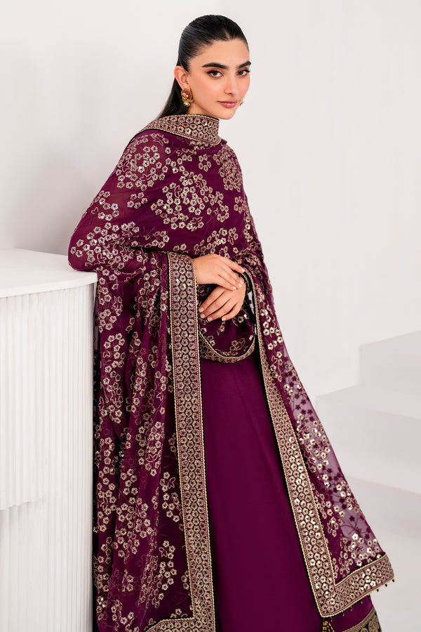 Jazmin | Formals Collection | CHIFFON UC-3057 - Ladies Clothes - Maria Faisal