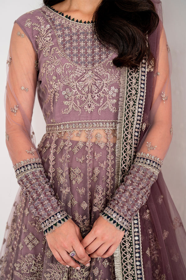 Jazmin | Formals Collection | NET UN-4020 - Ladies Clothes - Maria Faisal