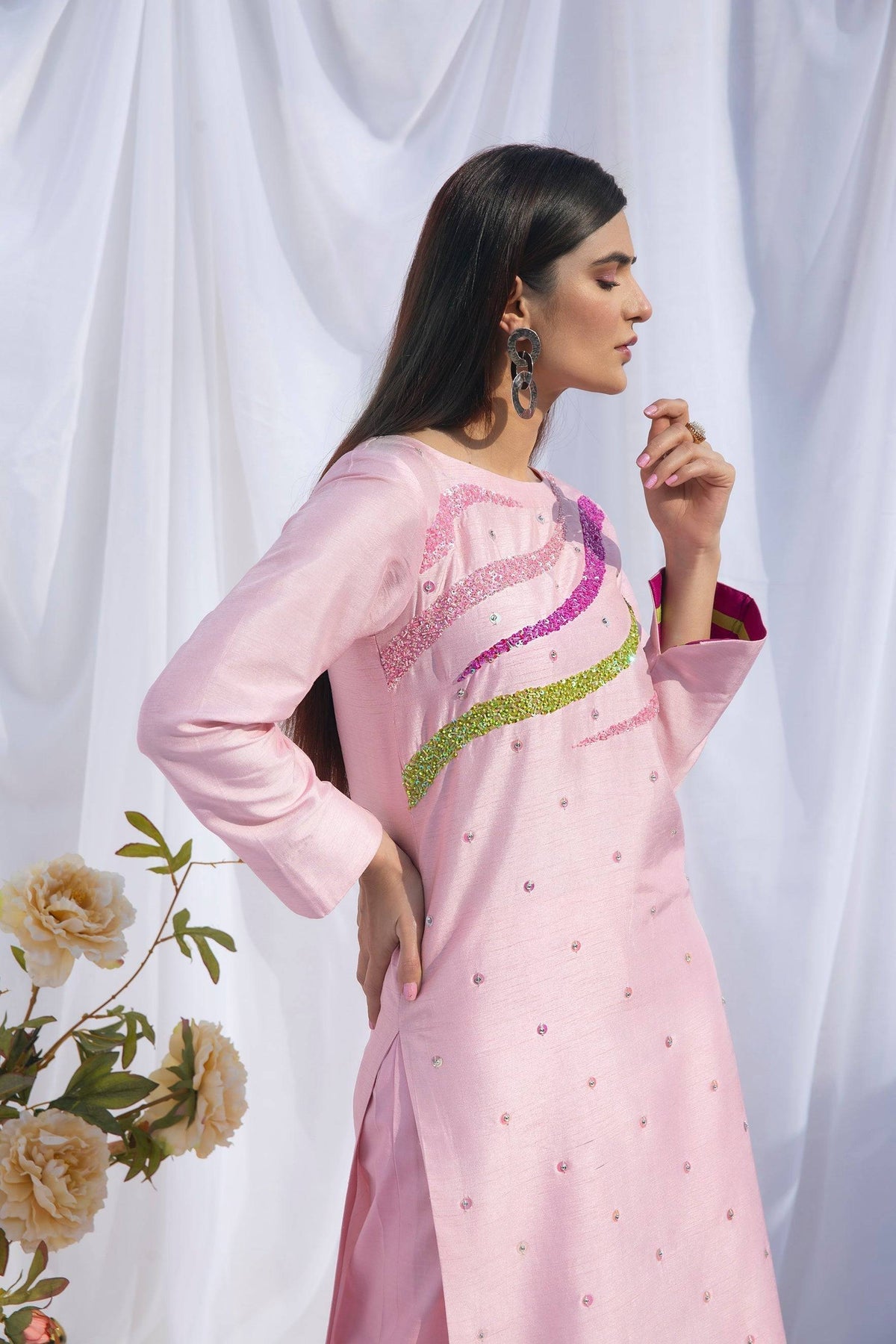 Hana | Viridity Ready to Wear | Curvy Candy-VRT-007 by Maria Faisal - Registered Vendor of : Hana - type : Ladies Clothes - 100% original wedding dresses