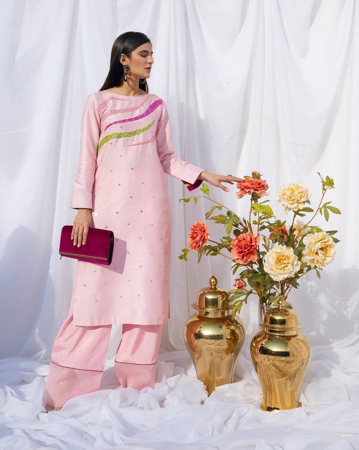 Hana | Viridity Ready to Wear | Curvy Candy-VRT-007 by Maria Faisal - Registered Vendor of : Hana - type : Ladies Clothes - 100% original wedding dresses