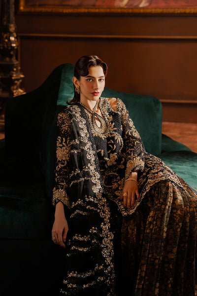 Afrozeh | Hayat Formals 25 | Sarave - Formal Dress - available at Maria Faisal in UK and USA.