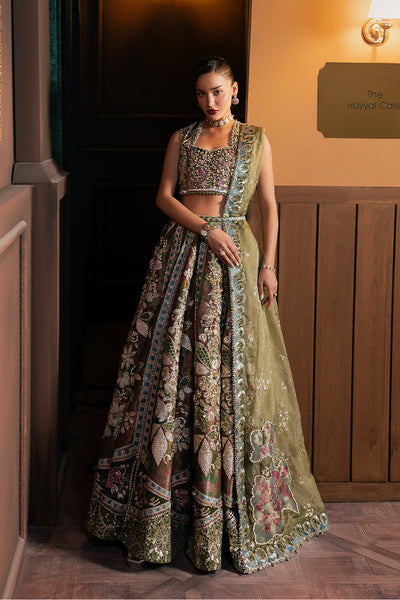 Afrozeh | Hayat Formals 25 | Mahsil - Formal Dress - available at Maria Faisal in UK and USA.