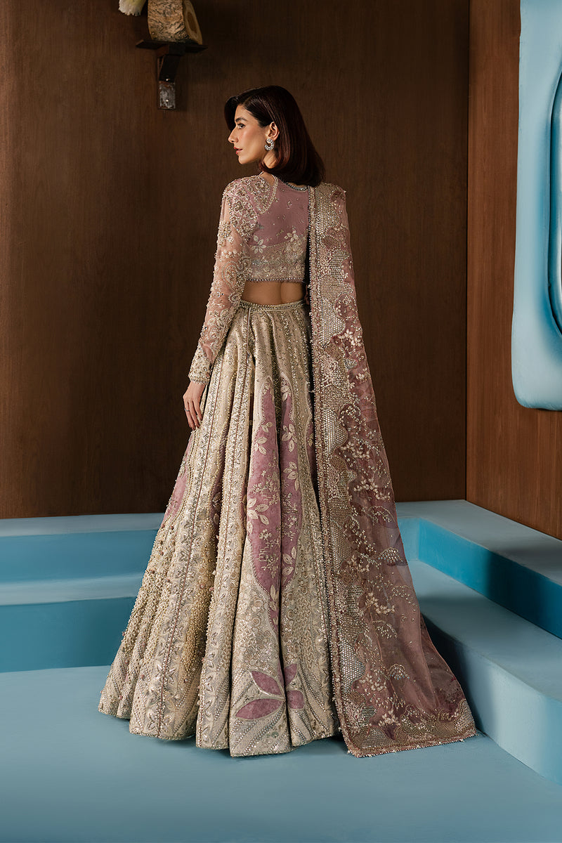 Afrozeh | Hayat Formals 25 | Zaviyah - Formal Dress - available at Maria Faisal in UK and USA.