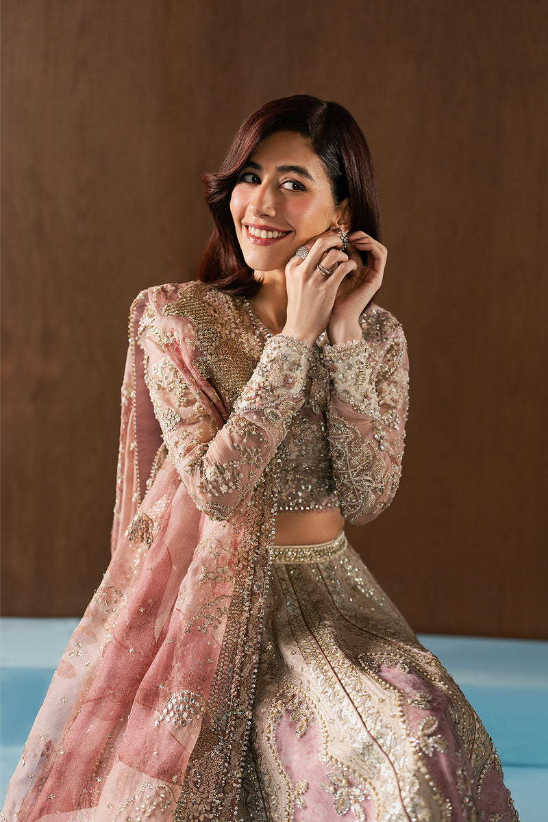 Afrozeh | Hayat Formals 25 | Zaviyah - Formal Dress - available at Maria Faisal in UK and USA.
