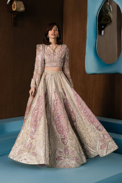 Afrozeh | Hayat Formals 25 | Zaviyah - Formal Dress - available at Maria Faisal in UK and USA.
