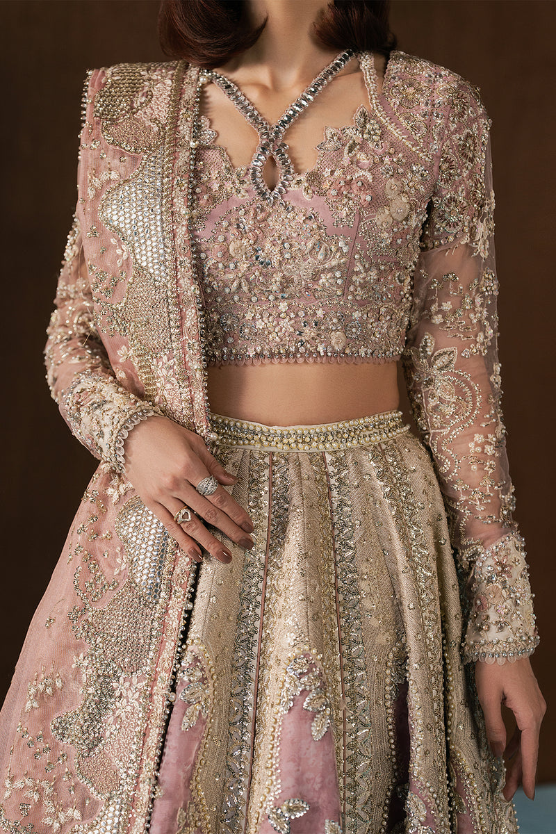 Afrozeh | Hayat Formals 25 | Zaviyah - Formal Dress - available at Maria Faisal in UK and USA.