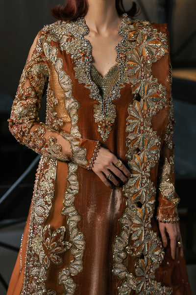 Afrozeh | Hayat Formals 25 | Zavaa - Formal Dress - available at Maria Faisal in UK and USA.