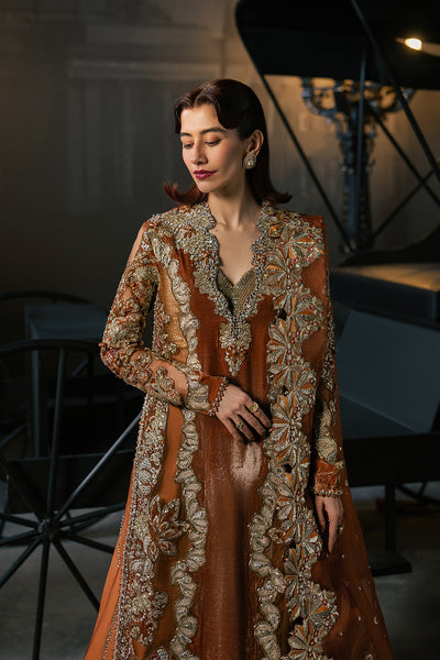 Afrozeh | Hayat Formals 25 | Zavaa - Formal Dress - available at Maria Faisal in UK and USA.