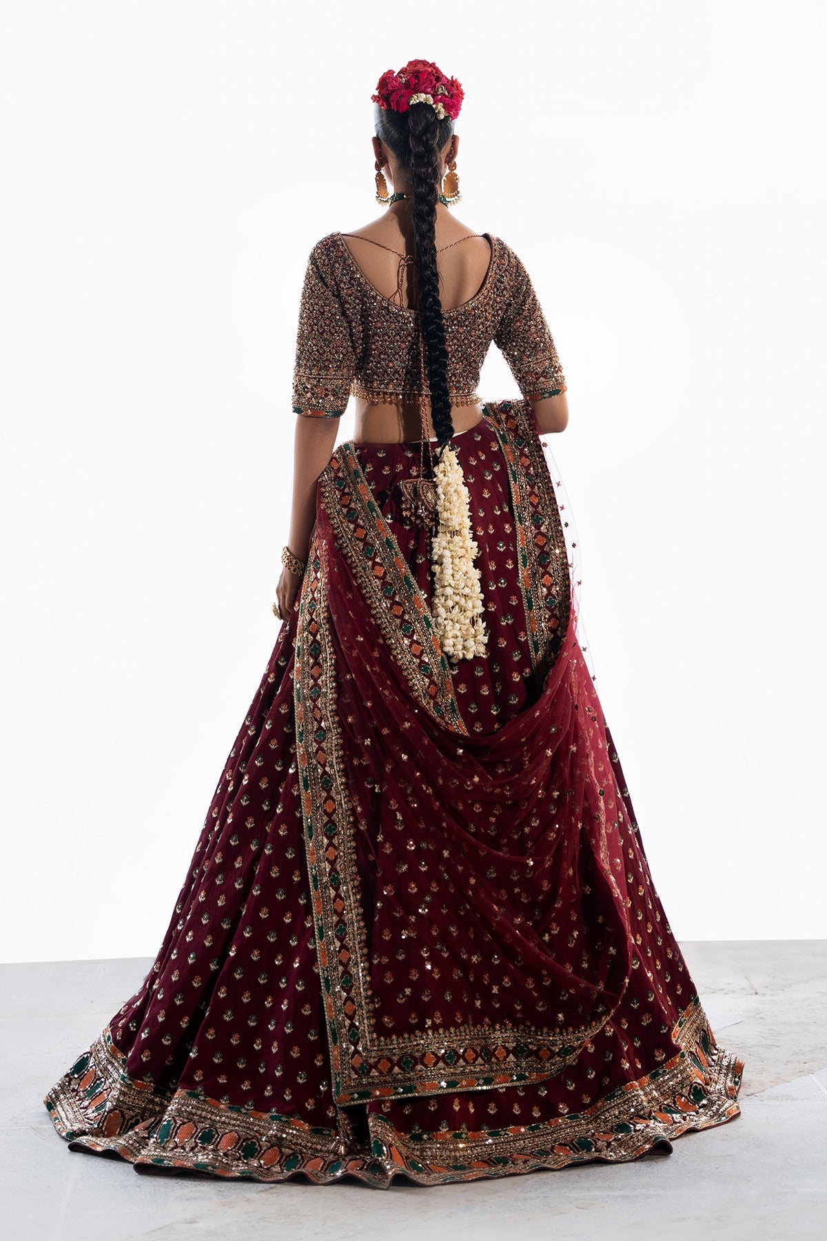 Mina Kashif | Virsa Wedding Formals | Saama - Wedding Dress - available at Maria Faisal in UK and USA.