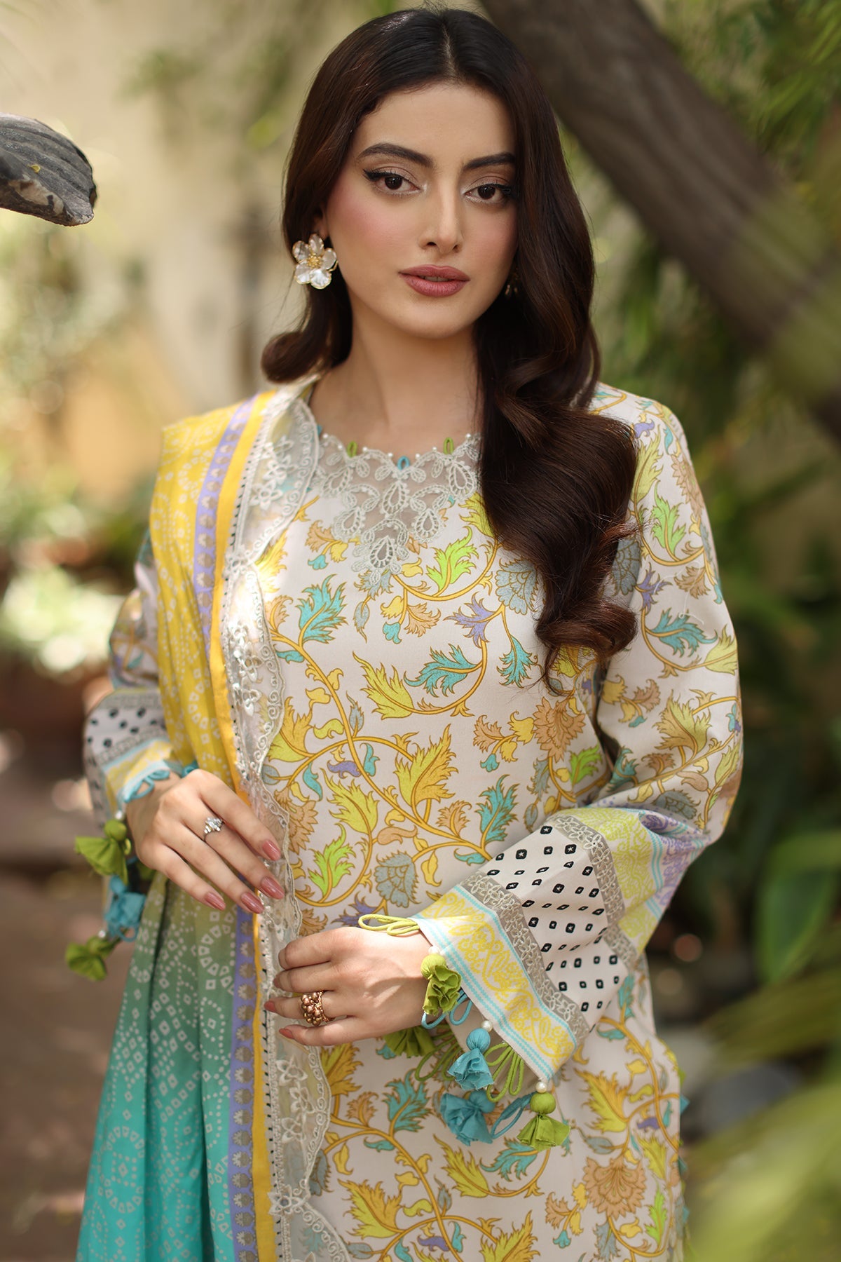 Charizma | Range Lawn | RN6-05 - Luxury Dress - available at Maria Faisal in UK and USA.