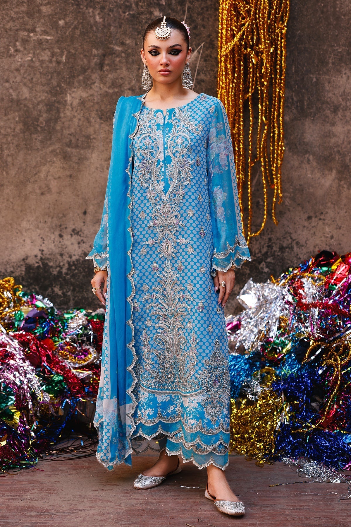 Charizma | Vasal Chiffon | VSL25-20 - Ladies Clothes - Maria Faisal