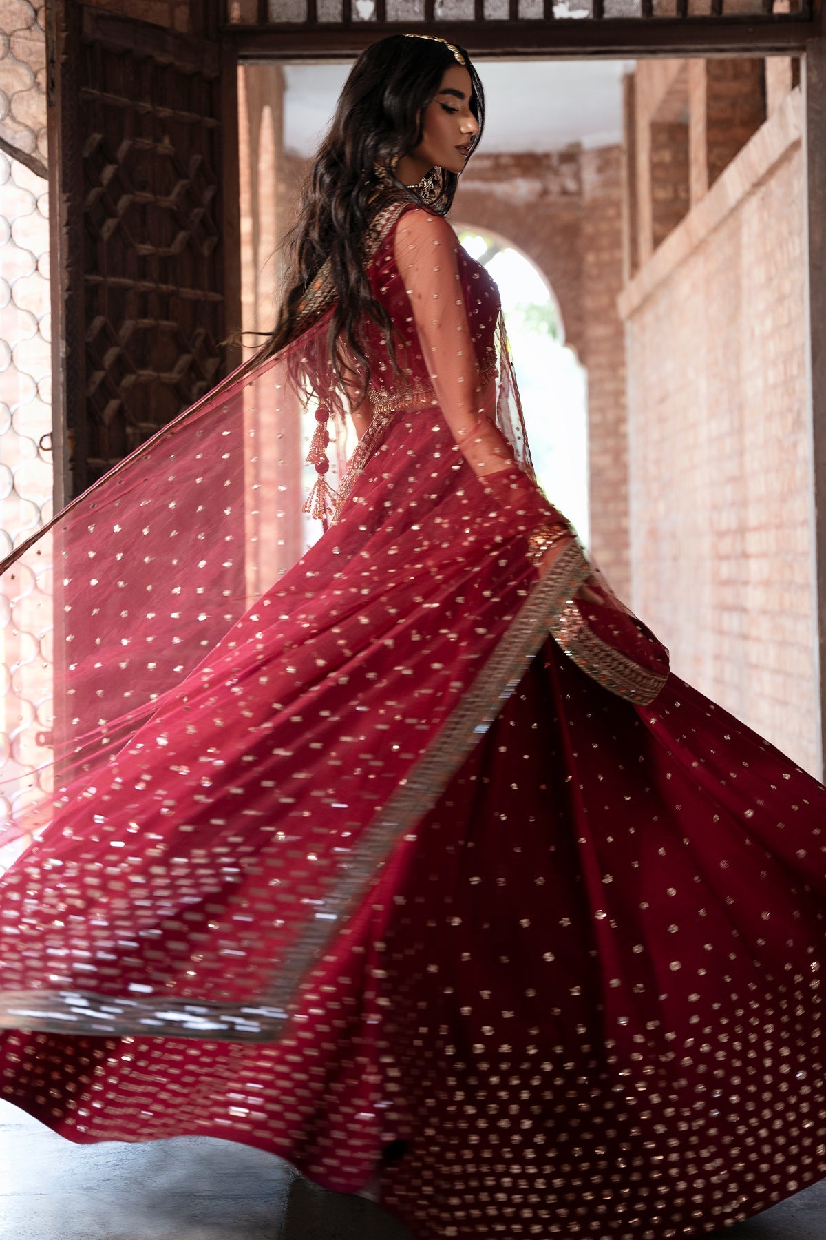 Mina Kashif | Virsa Wedding Formals | Sahiba - Wedding Dress - available at Maria Faisal in UK and USA.