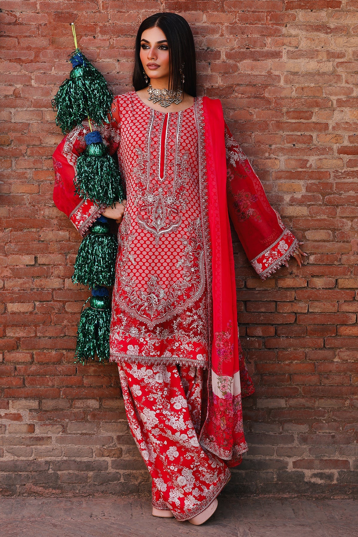 Charizma | Vasal Chiffon | VSL25-16 - Ladies Clothes - Maria Faisal