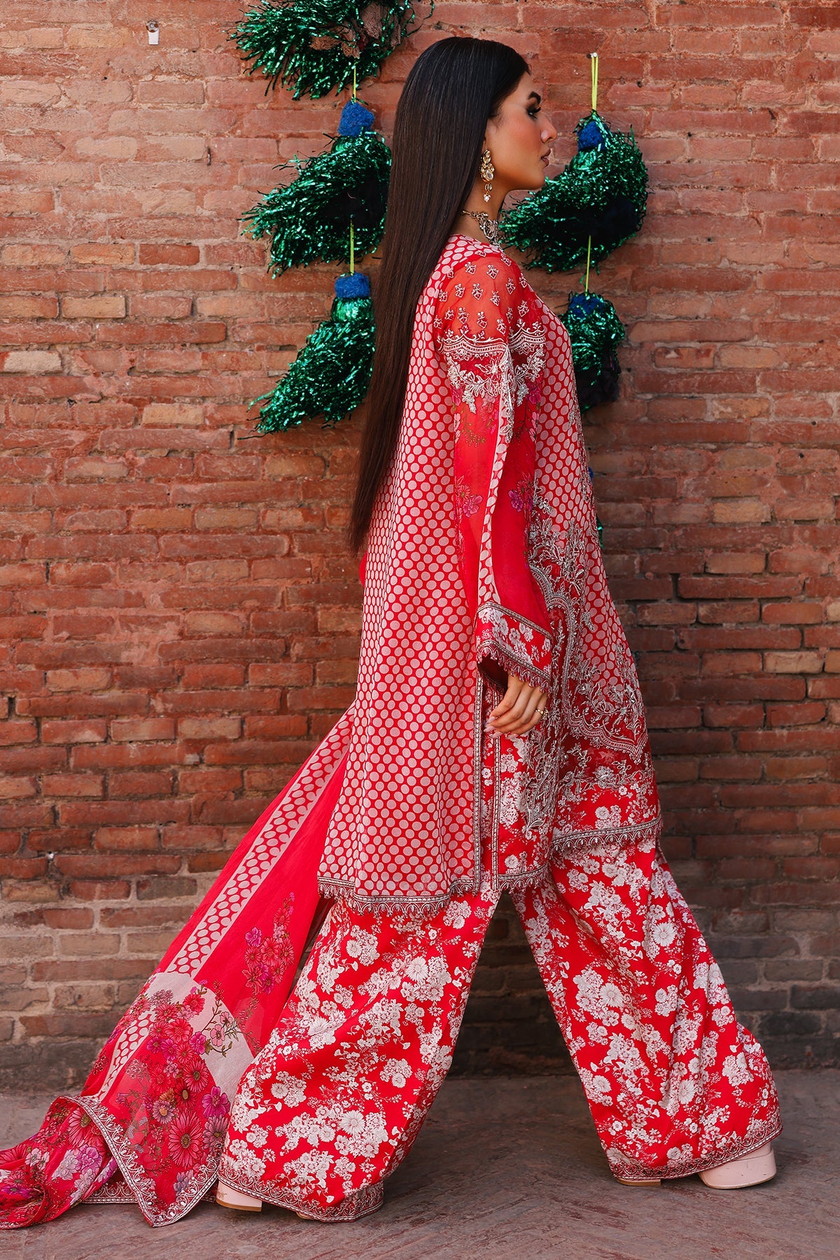 Charizma | Vasal Chiffon | VSL25-16 - Ladies Clothes - Maria Faisal