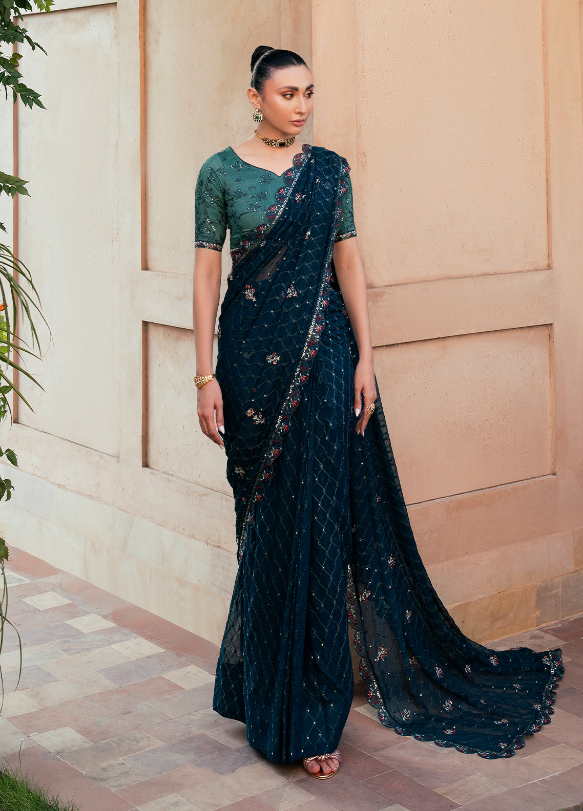 Sahane | Rusukh Premium Formals 26 | FU6612 Ghazal - RUSUKH - Formal Dress - available at Maria Faisal in UK and USA.