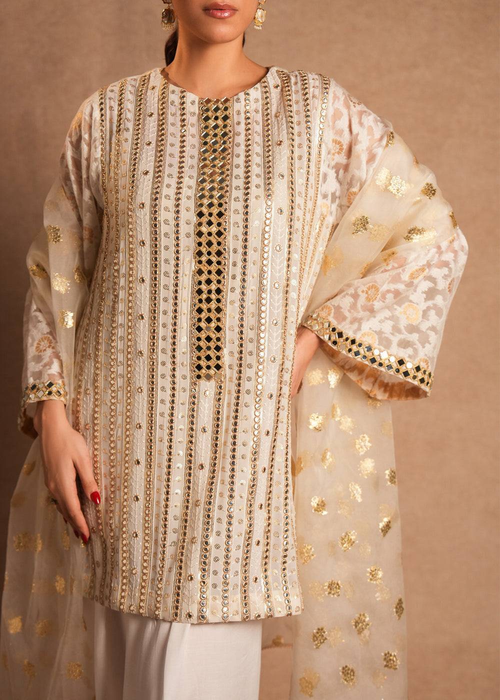 Laj | Festive Eid 25 | LWJ-2025-10 by Maria Faisal - Registered Vendor of : Laj - type : Ladies Clothes - 100% original wedding dresses