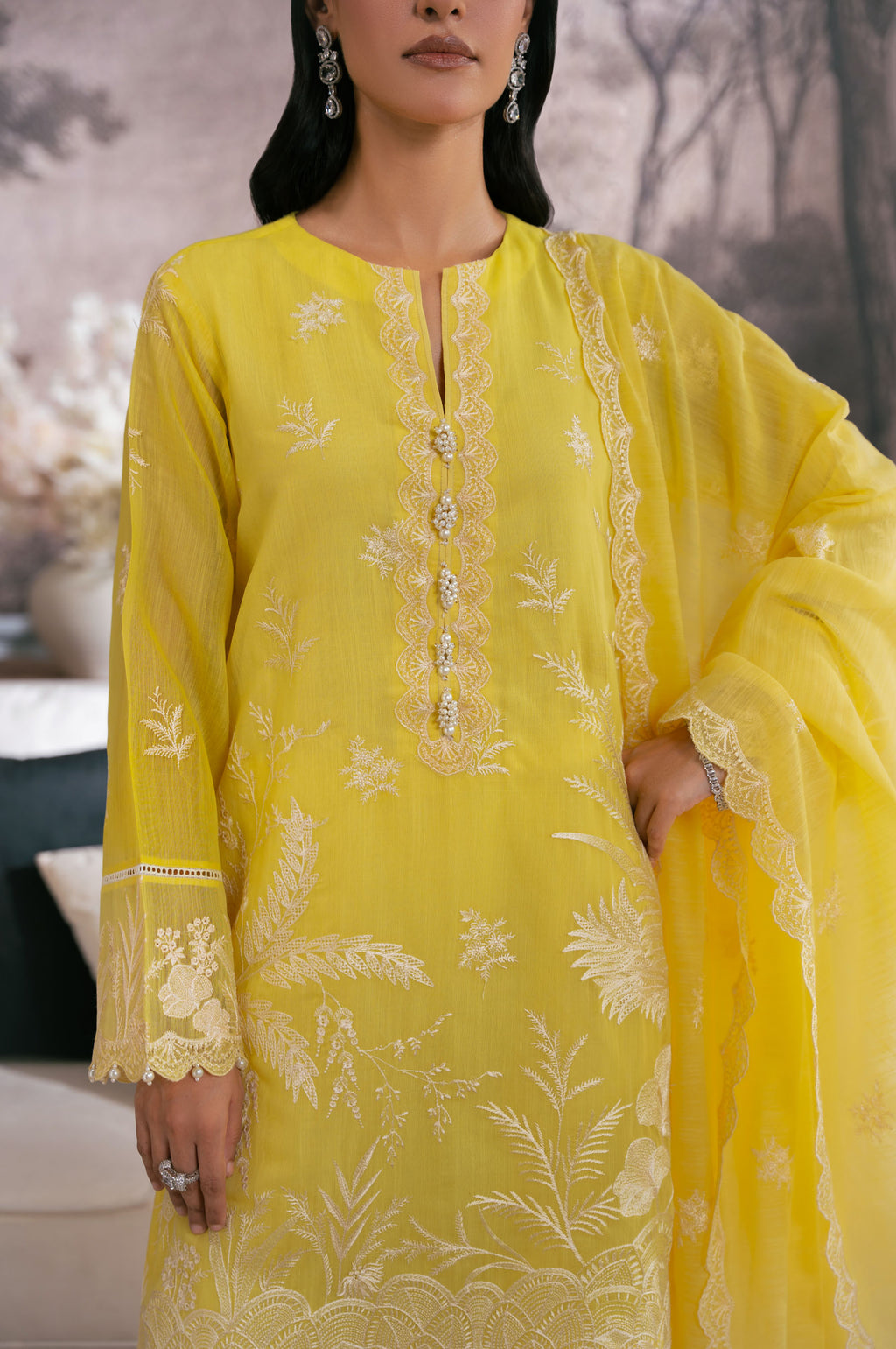 Zeen | Azalea Collection | WOM34123 - Ladies Clothes - Maria Faisal