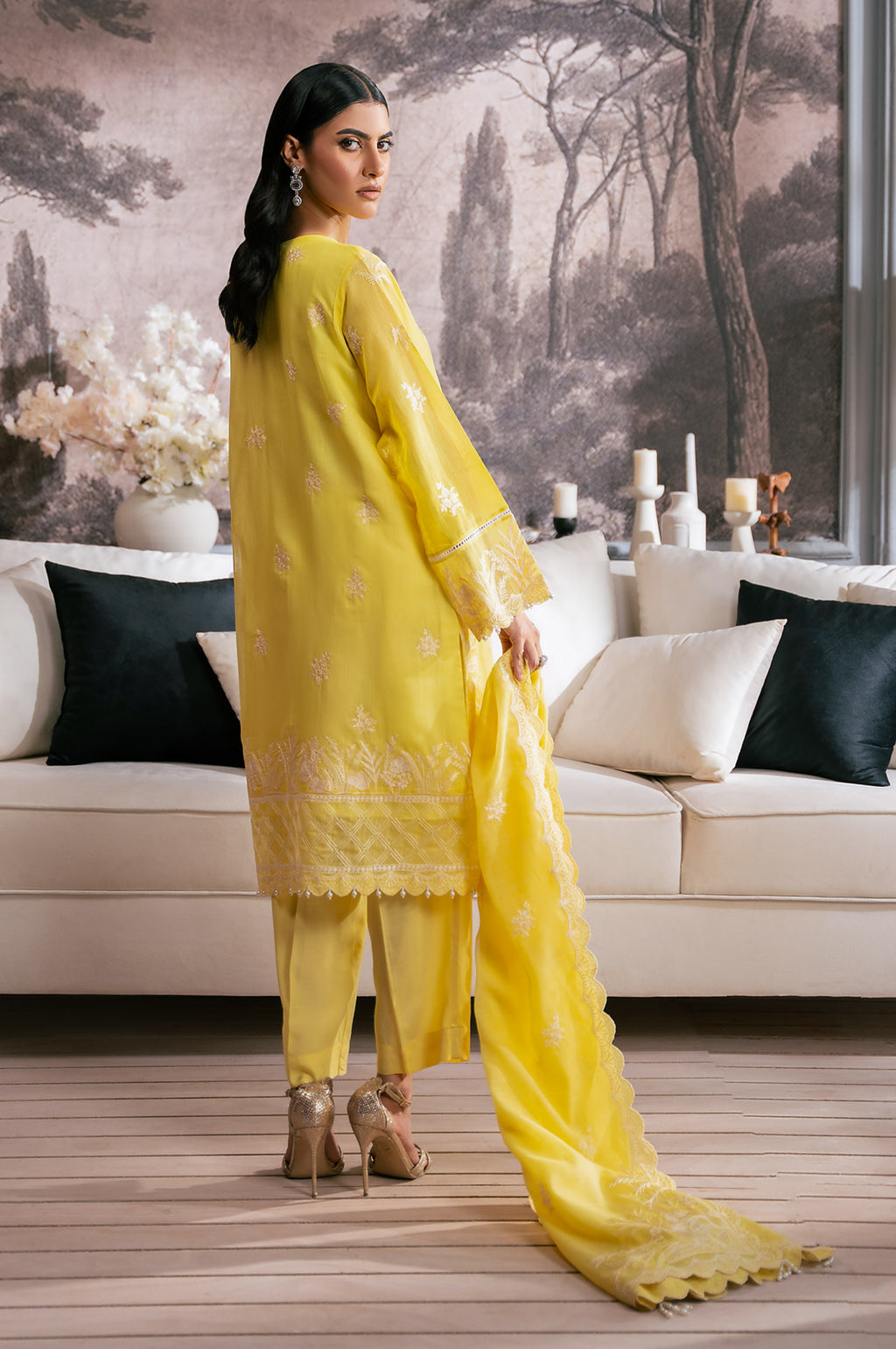 Zeen | Azalea Collection | WOM34123 - Ladies Clothes - Maria Faisal