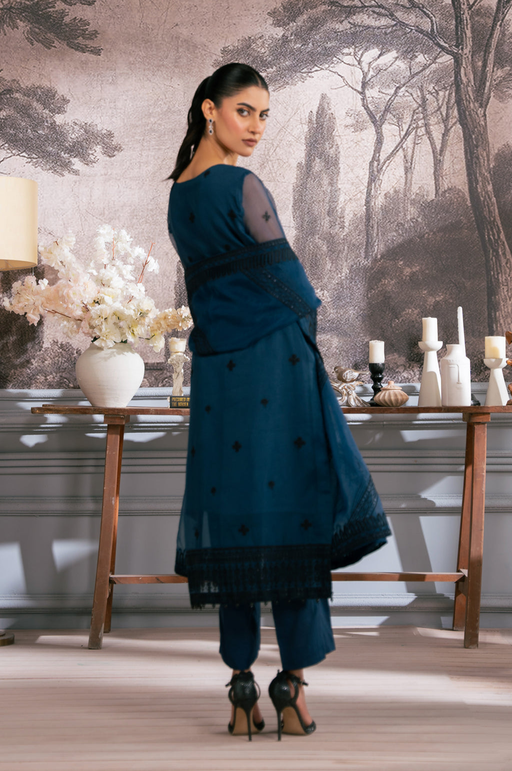 Zeen | Azalea Collection | WOM34126 - Ladies Clothes - Maria Faisal