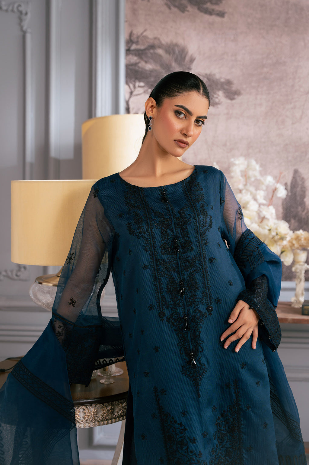 Zeen | Azalea Collection | WOM34126 - Ladies Clothes - Maria Faisal