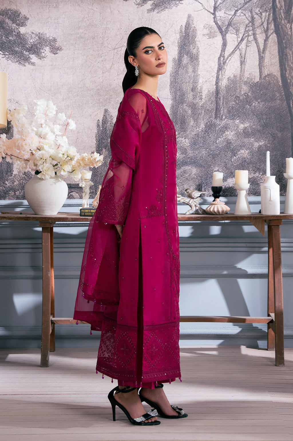 Zeen | Azalea Collection | WOM34128 - Ladies Clothes - Maria Faisal
