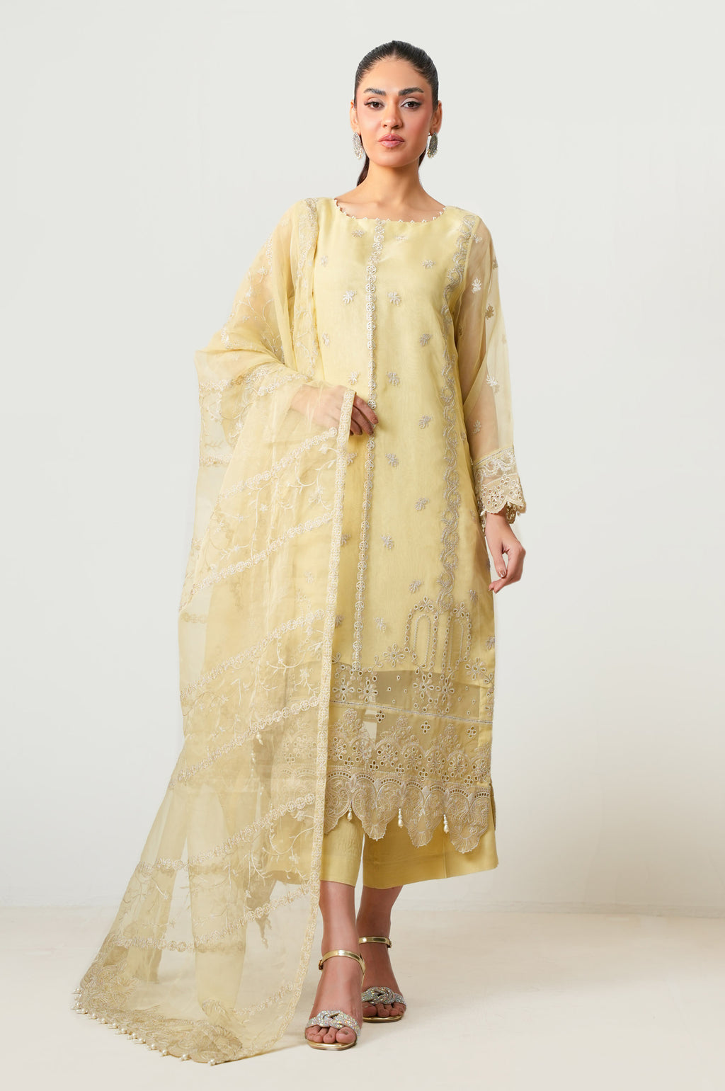 Zeen | Azalea Collection | WOM34140 - Ladies Clothes - Maria Faisal