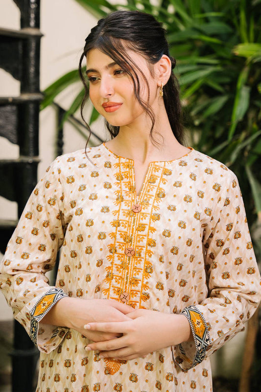 Zellbury | Summer Pret | Embroidered Kurta - 2896 by Maria Faisal - Registered Vendor of : Zellbury Women - type : Essential Pret - 100% original wedding dresses