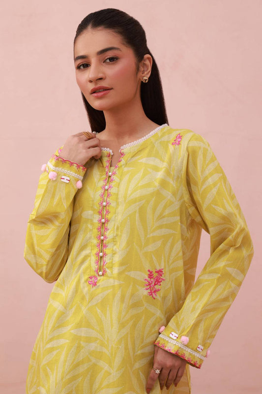 Zellbury | Summer Pret | Embroidered Kurta Trouser - 2882 by Maria Faisal - Registered Vendor of : Zellbury Women - type : Essential Pret - 100% original wedding dresses