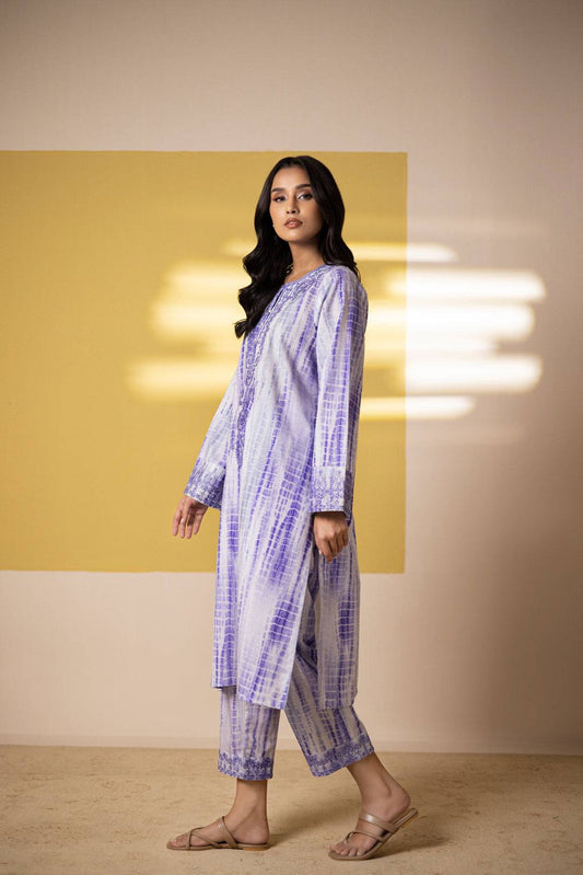 Zellbury | Summer Pret | Embroidered Kurta Trouser - 3217 by Maria Faisal - Registered Vendor of : Zellbury Women - type : Essential Pret - 100% original wedding dresses