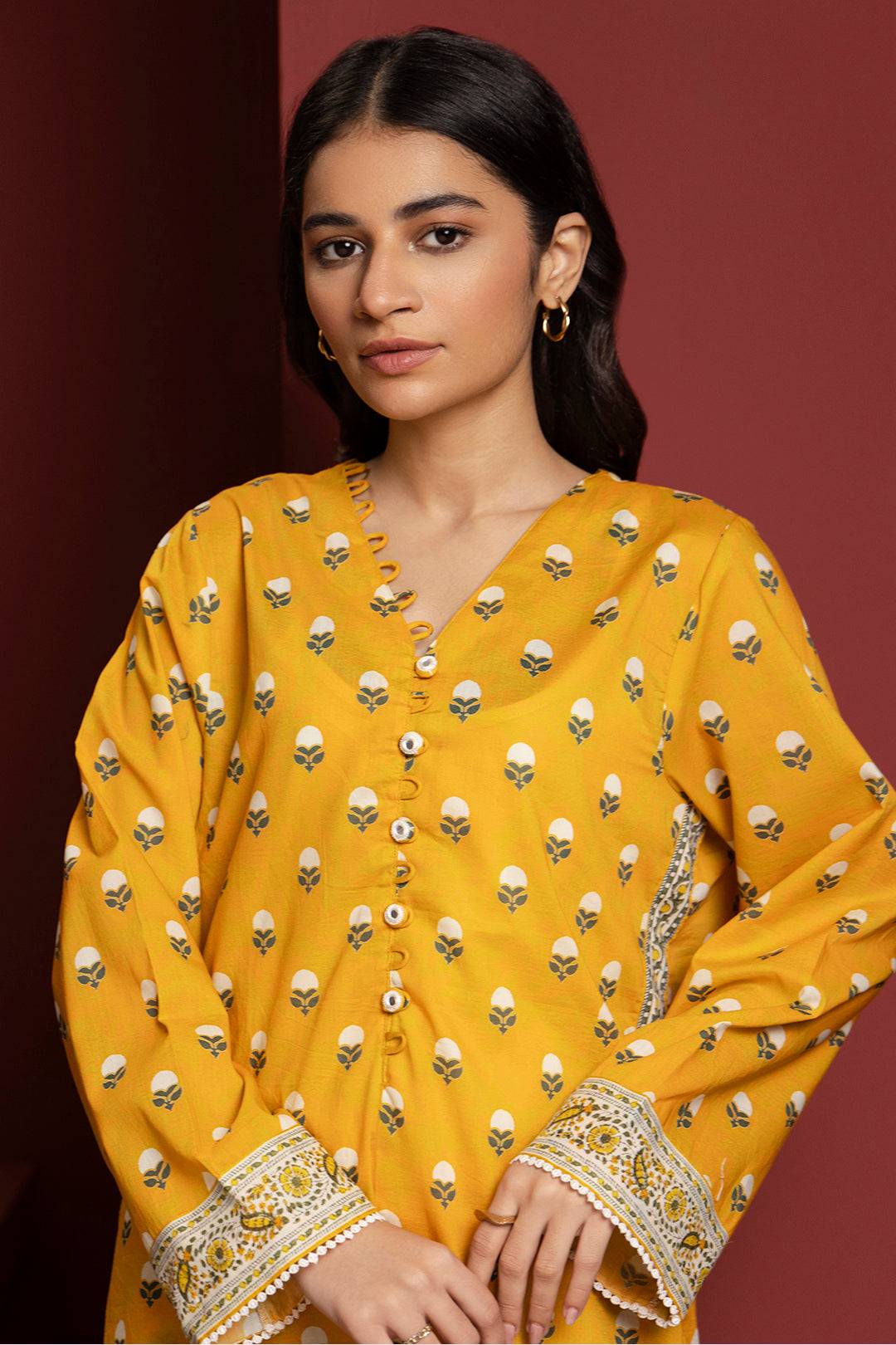 Zellbury | Winter Pret | Kurta Trouser - 3276 by Maria Faisal - Registered Vendor of : Zellbury Women - type : Essential Pret - 100% original wedding dresses