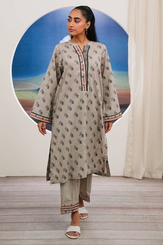 Zellbury | Summer Pret | Embroidered Kurta Trouser - 1769 by Maria Faisal - Registered Vendor of : Zellbury Women - type : Signature Pret - 100% original wedding dresses