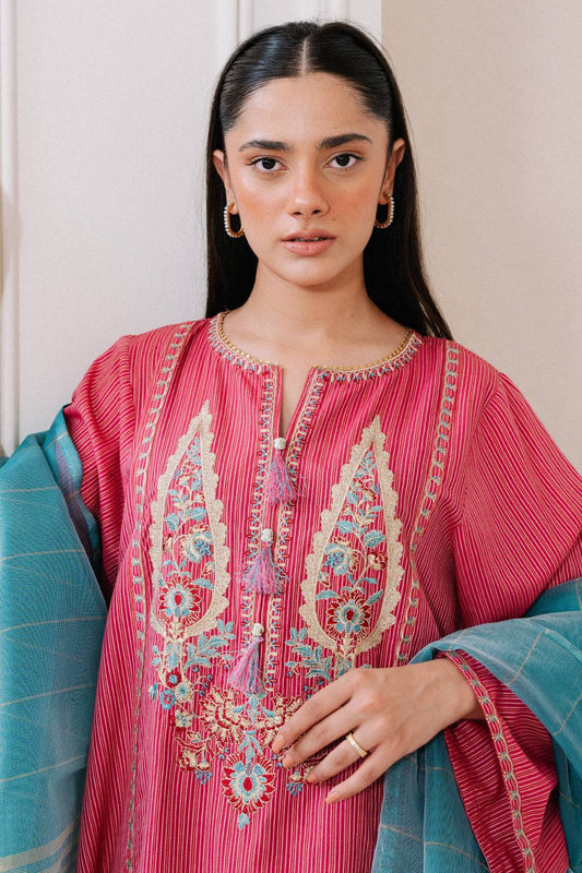 Zellbury | Summer Pret | Embroidered Kurta Dupatta - 1983 by Maria Faisal - Registered Vendor of : Zellbury Women - type : Signature Pret - 100% original wedding dresses