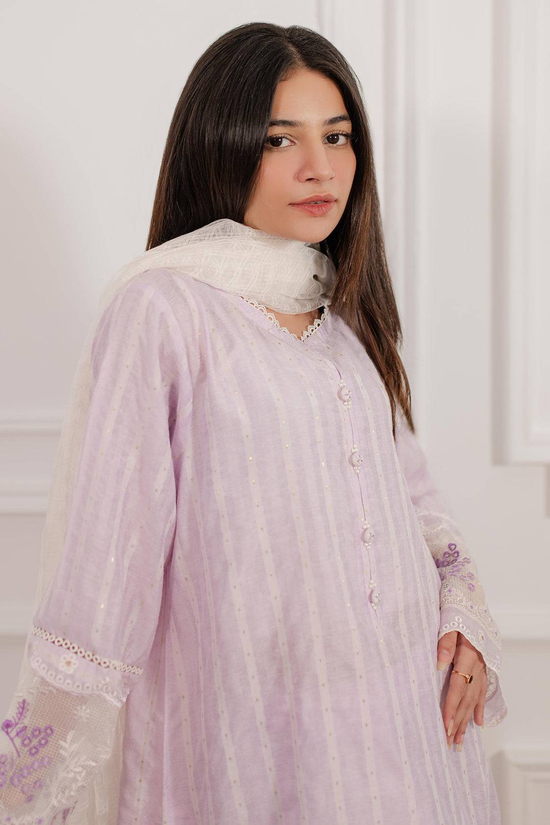 Zellbury | Summer Pret | Embroidered Kurta Dupatta Trouser - 2000 by Maria Faisal - Registered Vendor of : Zellbury Women - type : Signature Pret - 100% original wedding dresses