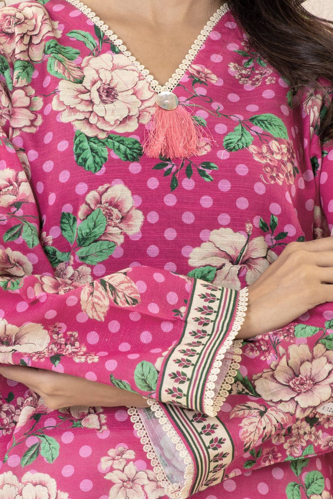 Zellbury | Winter Pret | Kurta - 2964 by Maria Faisal - Registered Vendor of : Zellbury Women - type : Essential Pret - 100% original wedding dresses